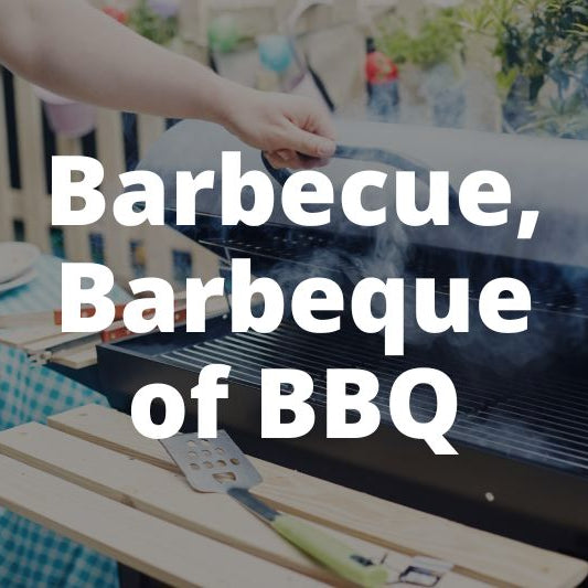 Hoe schrijf je barbecue Barbeque of BBQ?