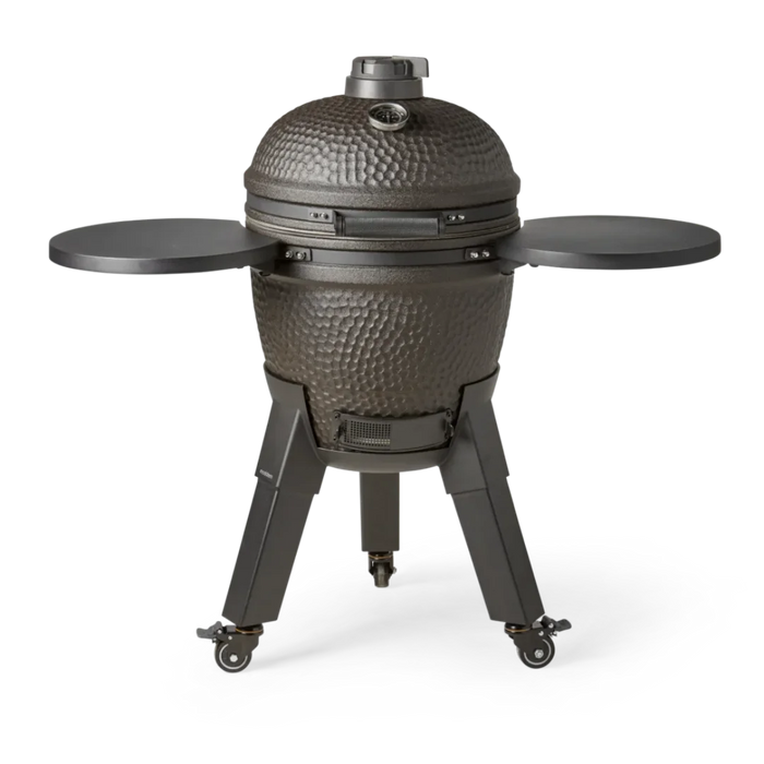 Moddern Kamado Complete Zwart | Zwarte poten & zijtafel