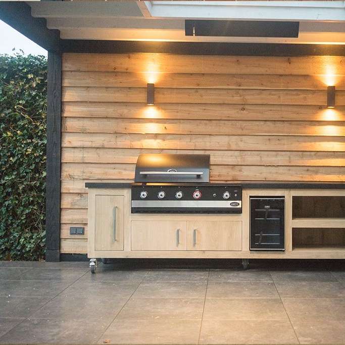 Boretti Ibrido Top | Gas Houtskool Barbecue | Buitenkeuken