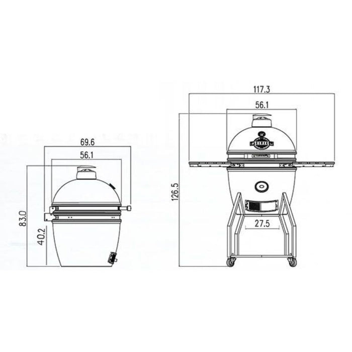 Yakiniku Kamado BBQ 19 Inch